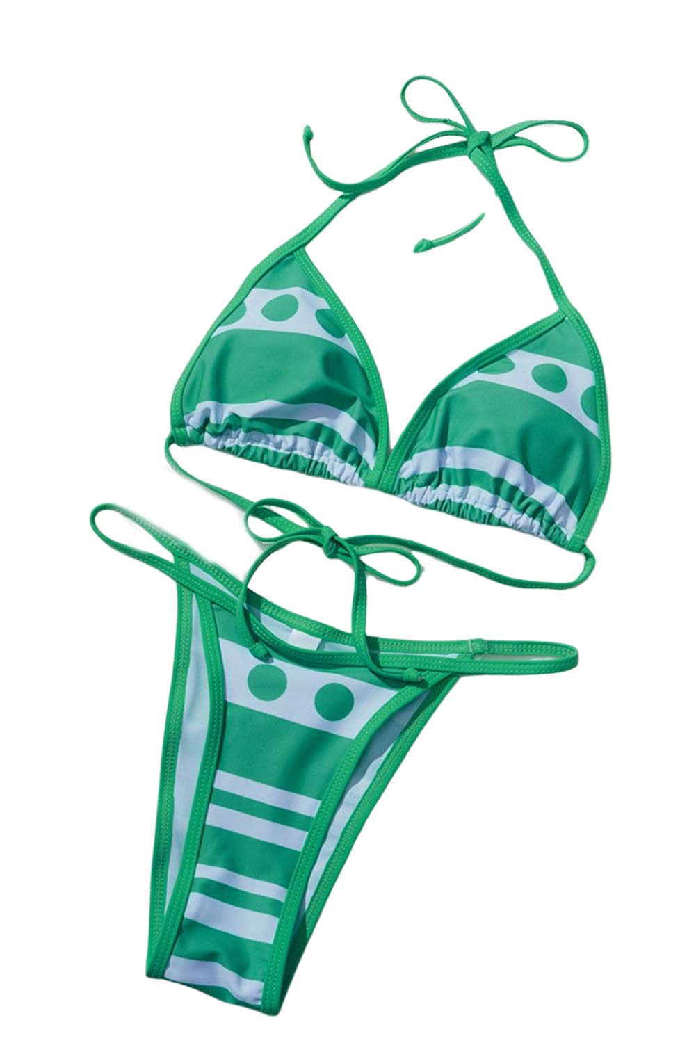 Anime One Piece Nami Green Swimsuit Outfits Halloween Carnival Suit Cosplay Costume