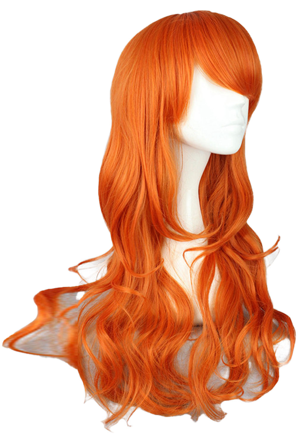 Anime One Piece Nami Two Years Later Cosplay Wig Heat Resistant Synthetic Hair Halloween Costume Accessories