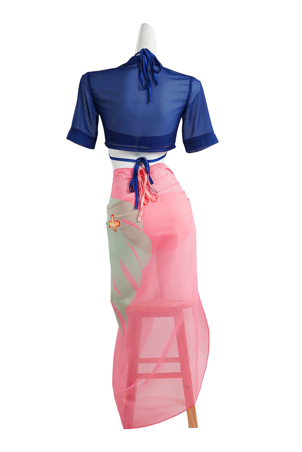 Anime One Piece Nico Robin Bikinis Set Cover Ups Swimsuit Outfits Halloween Carnival Suit Cosplay Costume