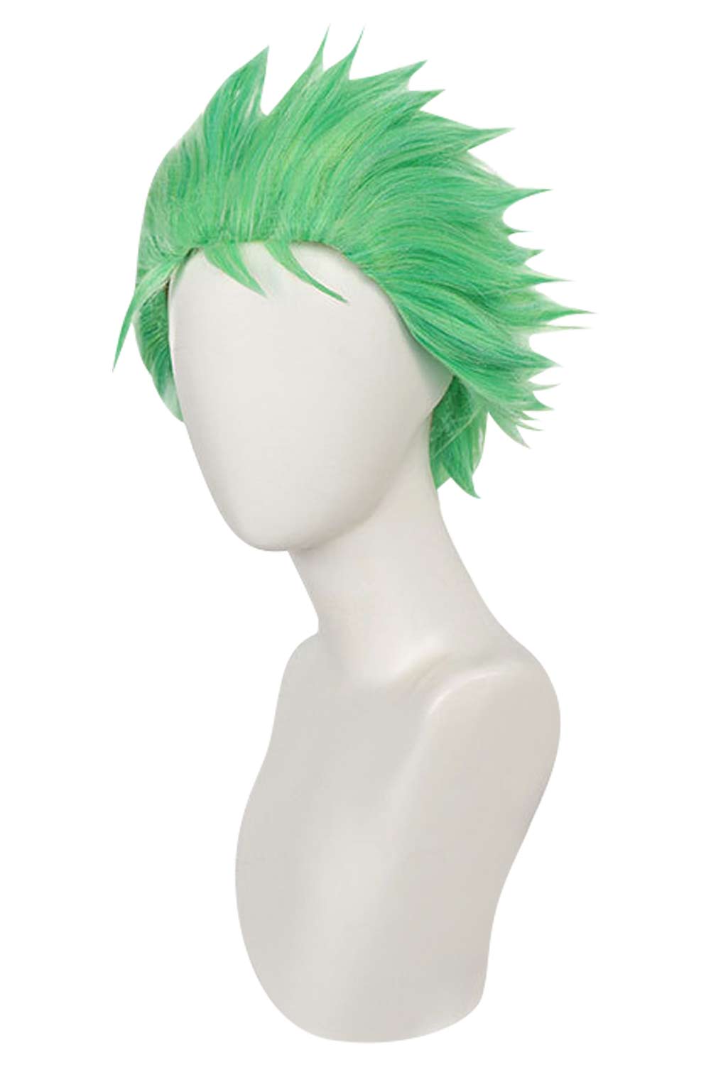 Anime One Piece Roronoa Zoro Short Green Cosplay Wig Heat Resistant Synthetic Hair Halloween Costume Accessories