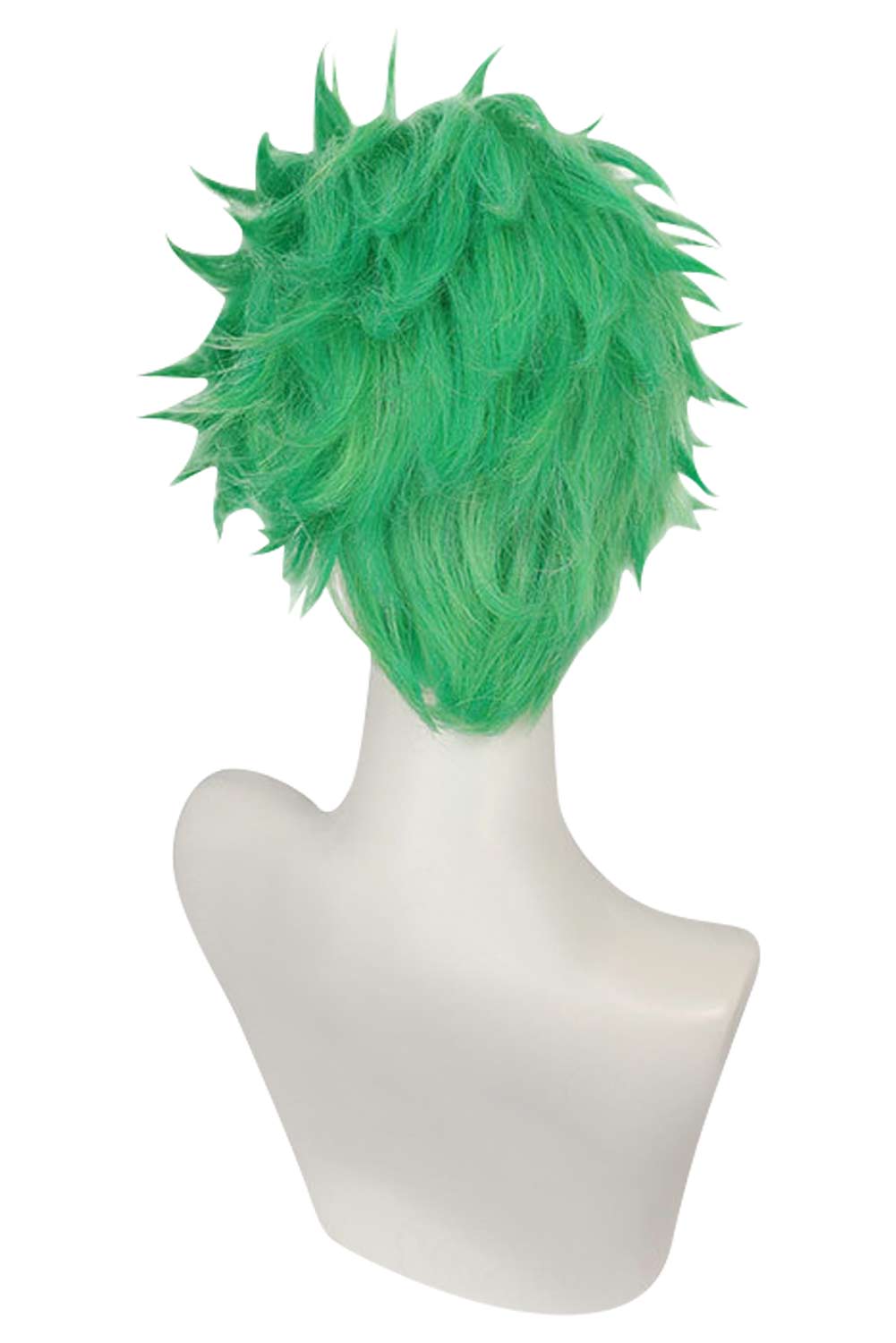 Anime One Piece Roronoa Zoro Short Green Cosplay Wig Heat Resistant Synthetic Hair Halloween Costume Accessories