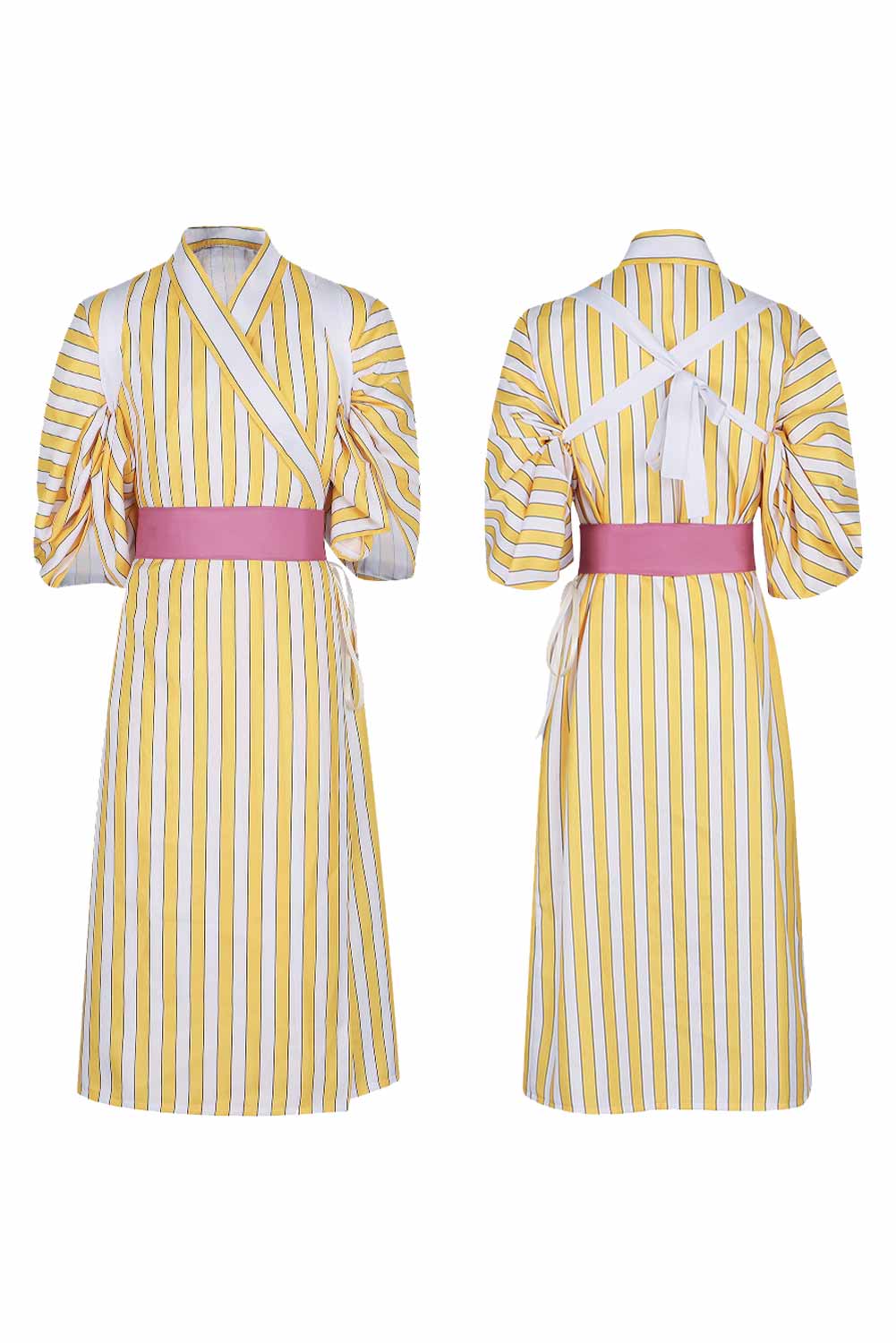 Anime One Piece Sanji Striped Kimono Outfits Halloween Carnival Suit Cosplay Costume