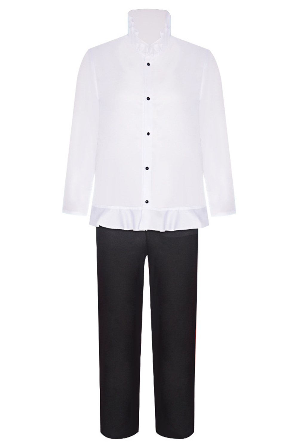 Anime One Piece Sanji Whole Cake Island Arc Top Pants With Cloak Set Outfits Halloween Carnival Suit Cosplay Costume