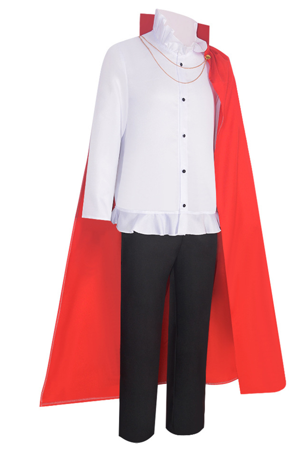 Anime One Piece Sanji Whole Cake Island Arc Top Pants With Cloak Set Outfits Halloween Carnival Suit Cosplay Costume