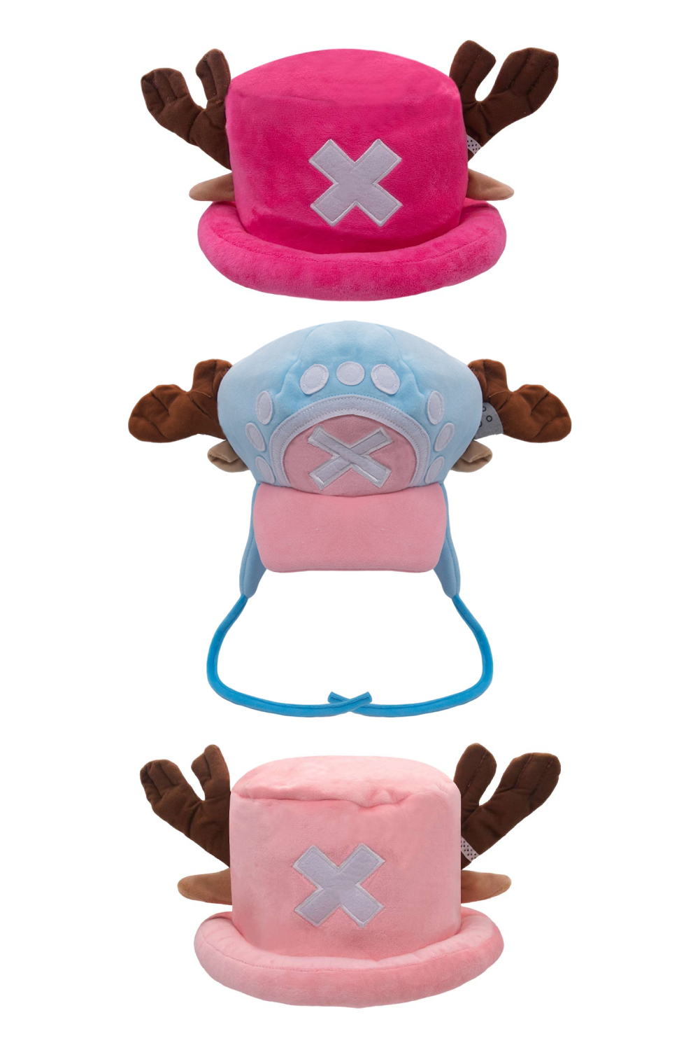 Anime One Piece Tony Tony Chopper Cosplay Pink Hat Halloween Carnival Costume Accessories