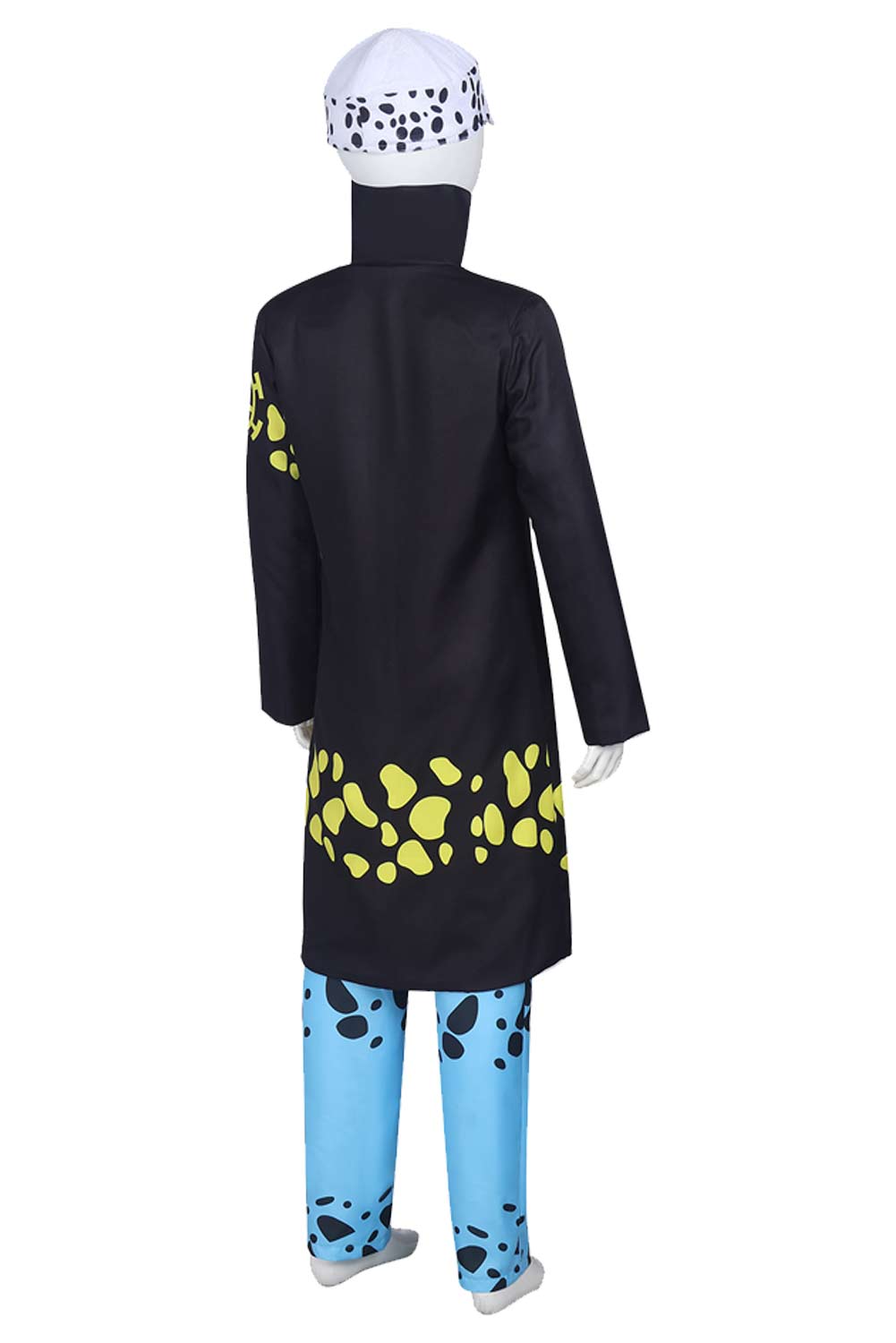 Anime One Piece Trafalgar D. Water Law Kids Children Black Outfits Halloween Carnival Suit Cosplay Costume