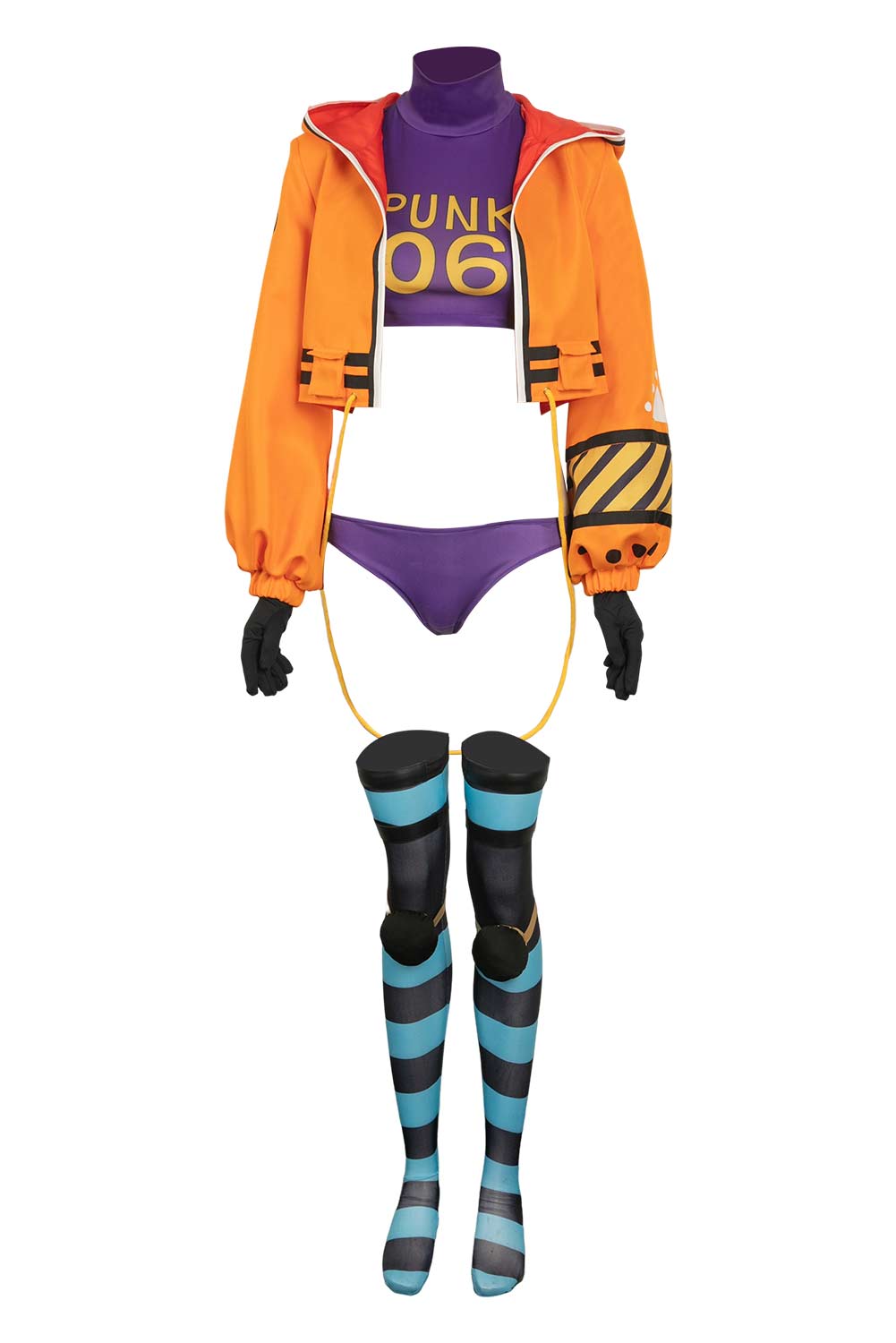 Anime One Piece York Dr. Vegapunk the Sixth Clone Outfits Halloween Carnival Suit Cosplay Costume 