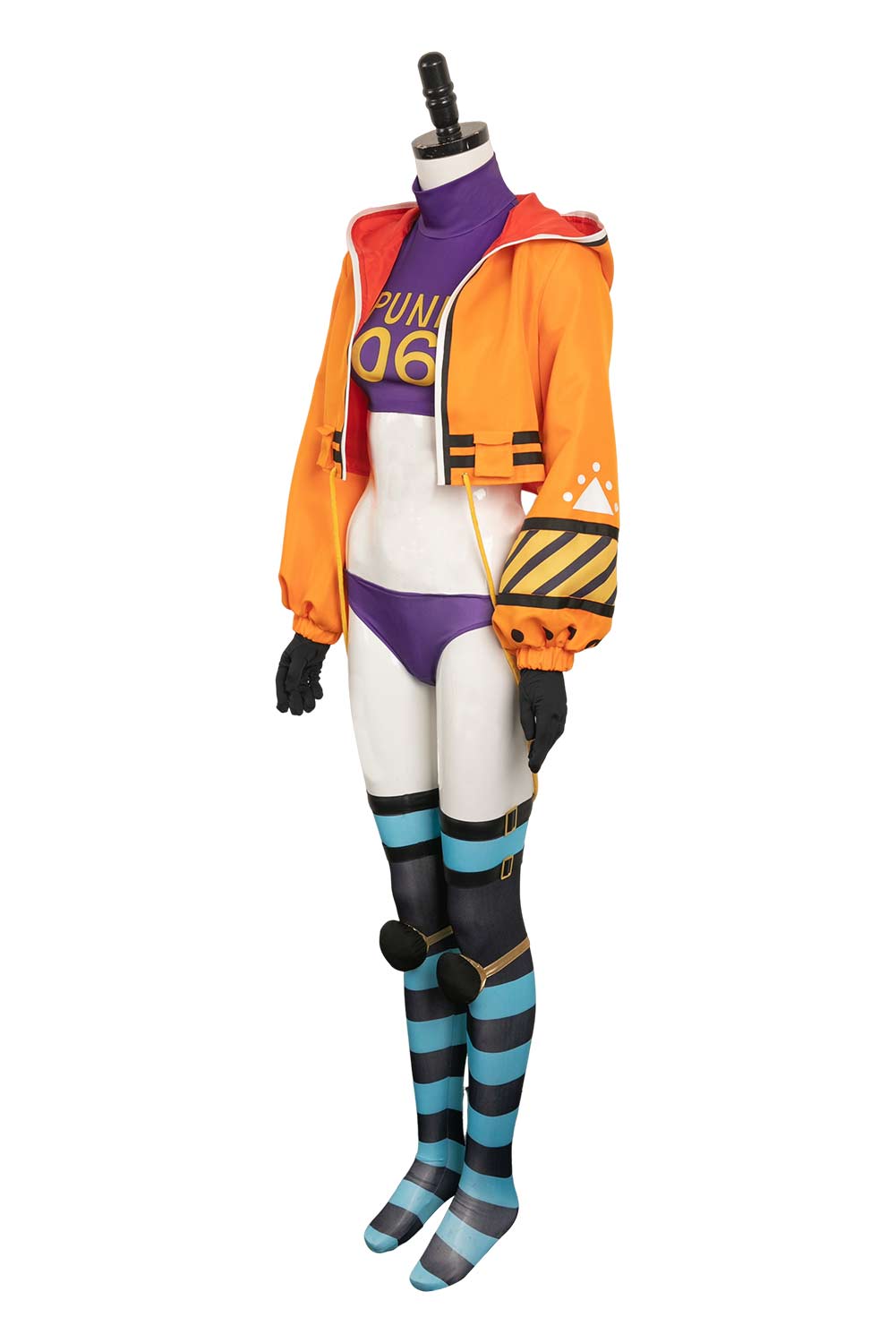 Anime One Piece York Dr. Vegapunk the Sixth Clone Outfits Halloween Carnival Suit Cosplay Costume 
