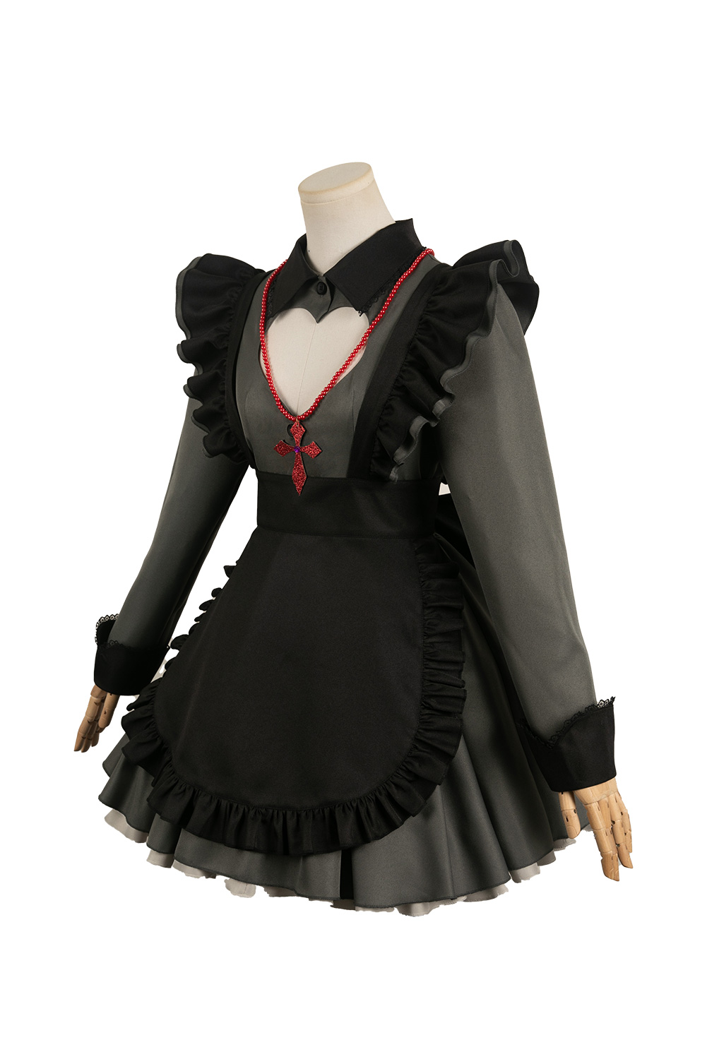 Anime Oshi no Ko Hoshino Rubii Vampire Maid Dress Set Outfits Halloween Carnival Suit Cosplay Costume