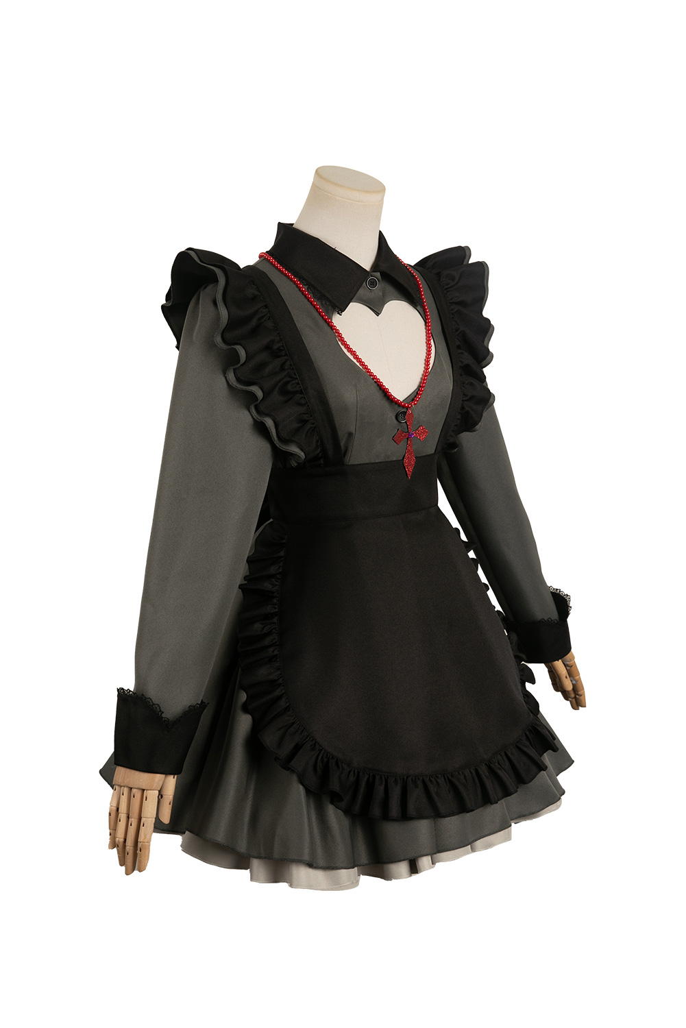 Anime Oshi no Ko Hoshino Rubii Vampire Maid Dress Set Outfits Halloween Carnival Suit Cosplay Costume