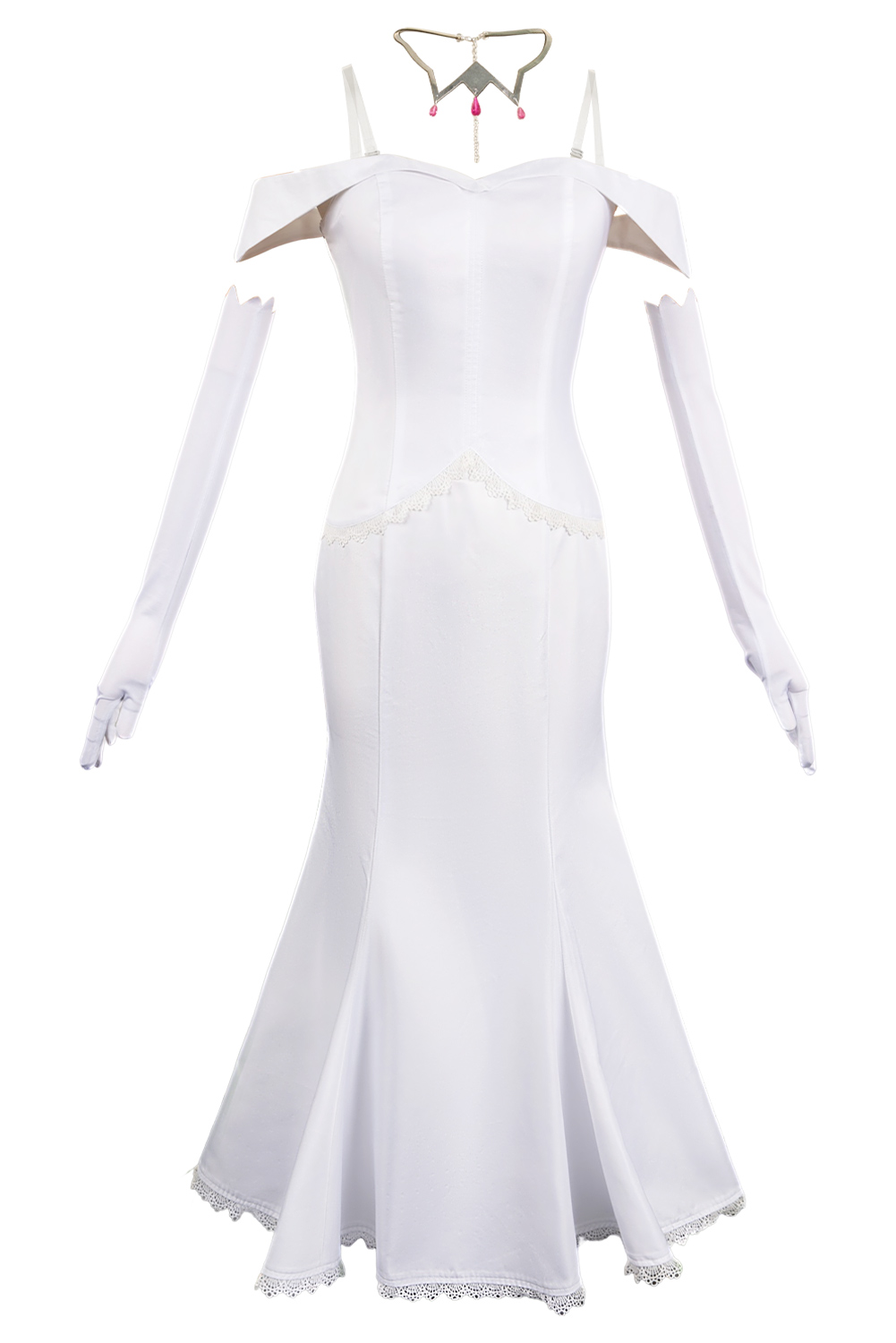 Anime Re:ZERO -Starting Life in Another World- Season 3 Emilia Dress Outfits Halloween Carnival Suit Cosplay Costume