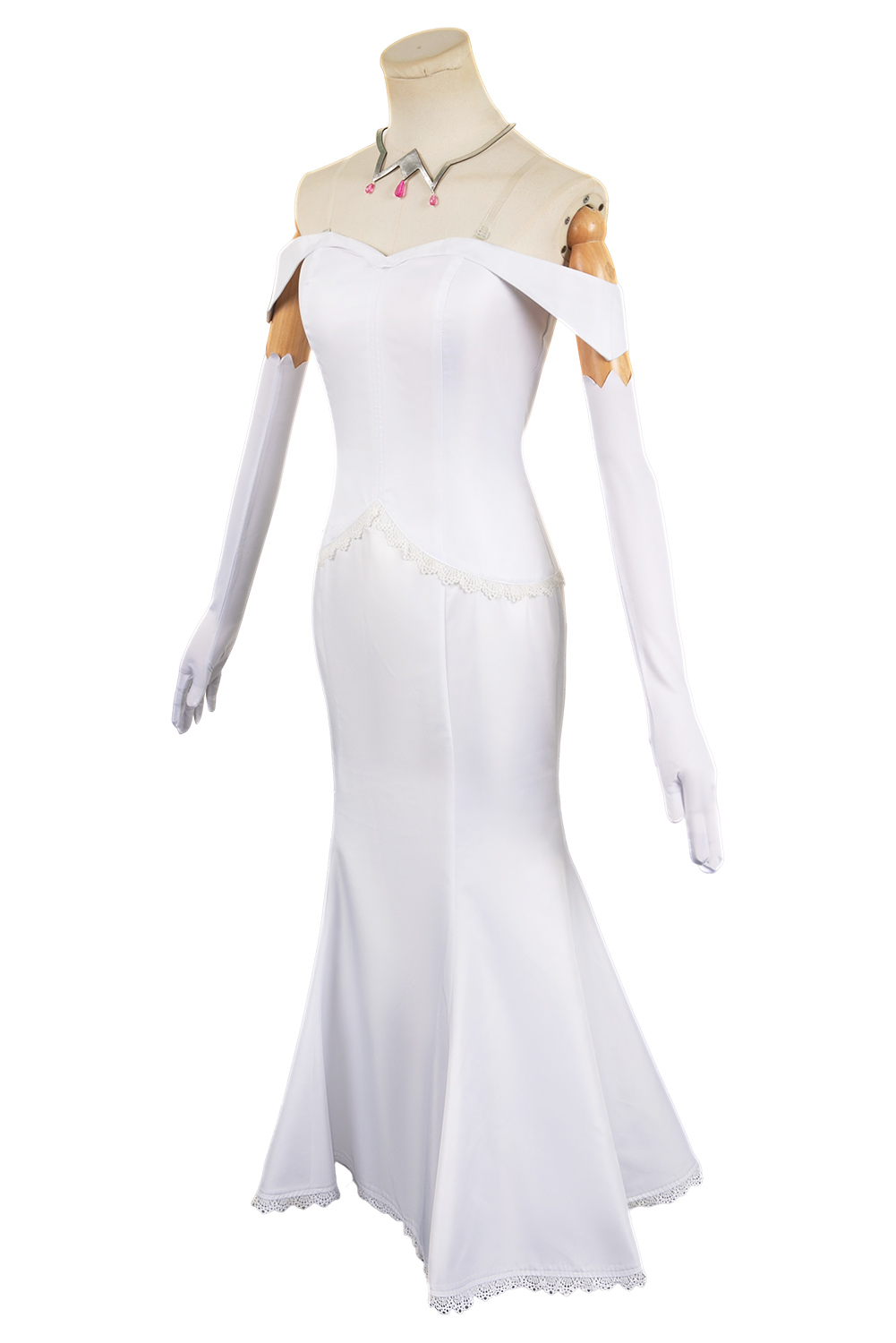 Anime Re:ZERO -Starting Life in Another World- Season 3 Emilia Dress Outfits Halloween Carnival Suit Cosplay Costume