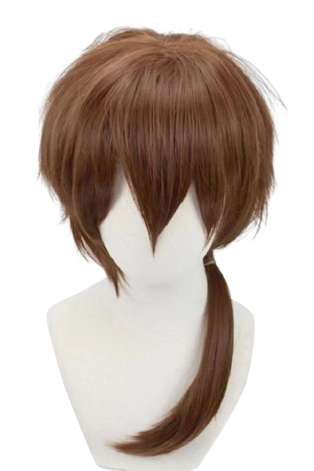 Anime Rurouni Kenshin Season 2 Kenshin Himura Cosplay Wig Heat Resistant Synthetic Hair Halloween Costume Accessories