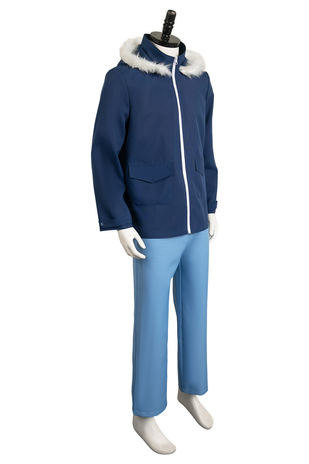 Anime Scott Pilgrim Takes Off Scott Pilgrim Blue Outfits Halloween Carnival Suit Cosplay Costume