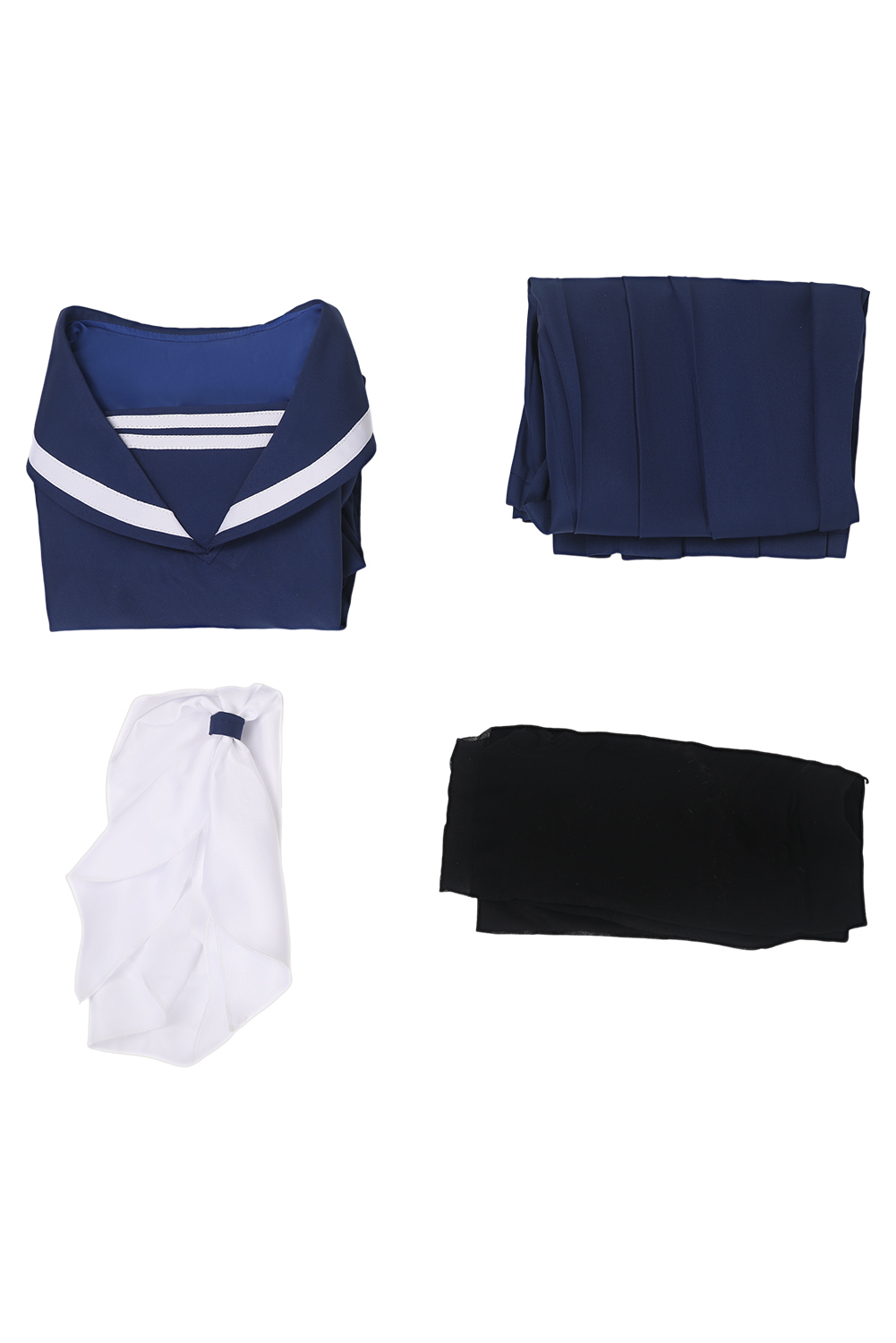 Anime Sound! Euphonium 3 Kuroe Mayu Blue School Uniform Outfits Halloween Carnival Suit Cosplay Costume