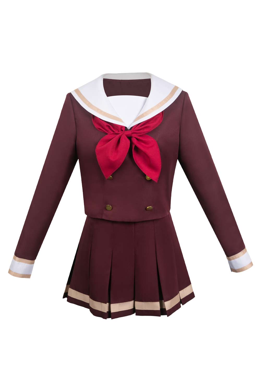 Anime Sound! Euphonium 3 Oumae Kumiko Brown Uniform Outfits Halloween Carnival Suit Cosplay Costume
