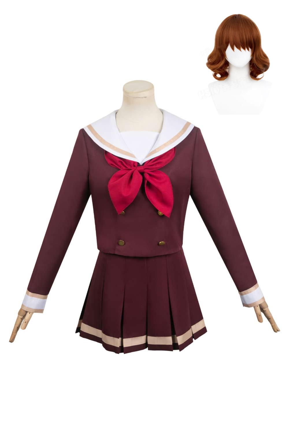Anime Sound! Euphonium 3 Oumae Kumiko Brown Uniform Outfits Halloween Carnival Suit Cosplay Costume