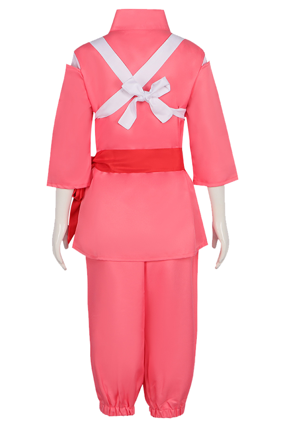 Anime Spirited Away Ogino Chihiro Women Pink Outfit Outfits Halloween Carnival Suit Cosplay Costume