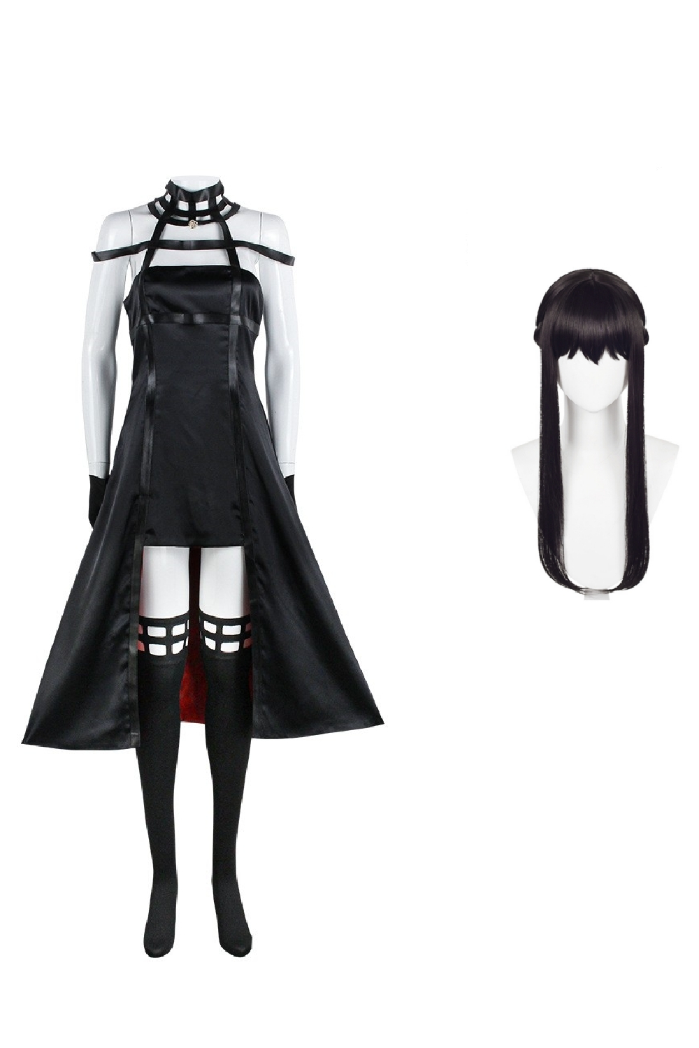 Anime Spy x Family Yor Forger Thorn Princess Full Set Outfits Halloween Carnival Suit Cosplay Costume