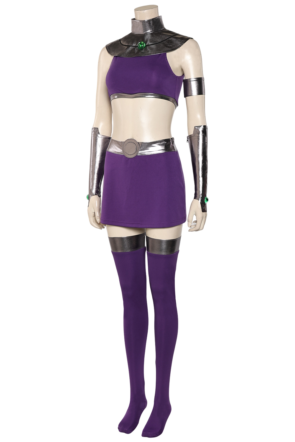 Anime Teen Titans Koriand'r Starfire Cosplay Costume Outfits Halloween Carnival Suit