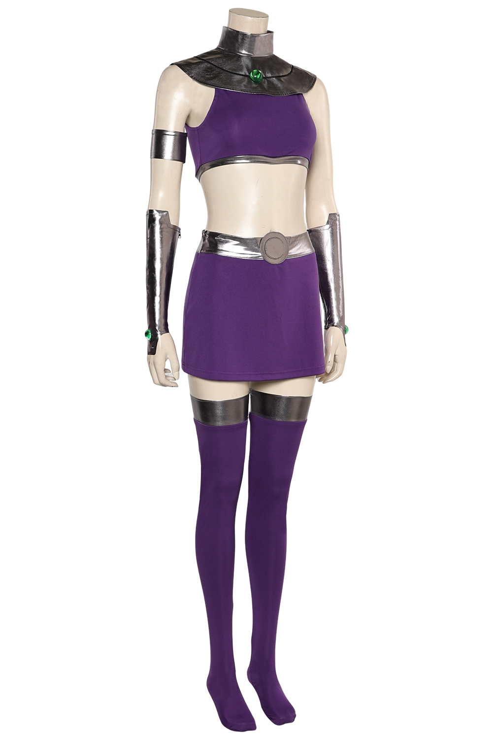 Anime Teen Titans Koriand'r Starfire Cosplay Costume Outfits Halloween Carnival Suit