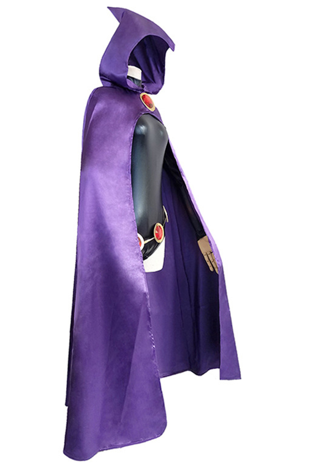 Anime Teen Titans Raven Outfits Halloween Carnival Suit Cosplay Costume