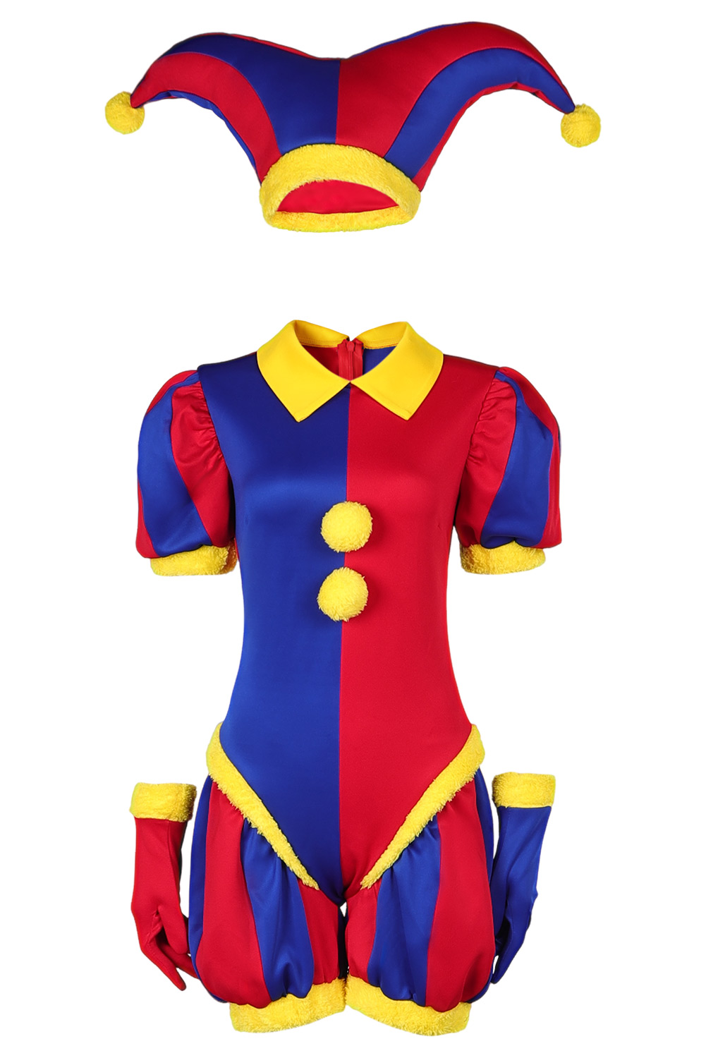 TV The Amazing Digital Circus Pomni Outfits Halloween Suit Cosplay Costume