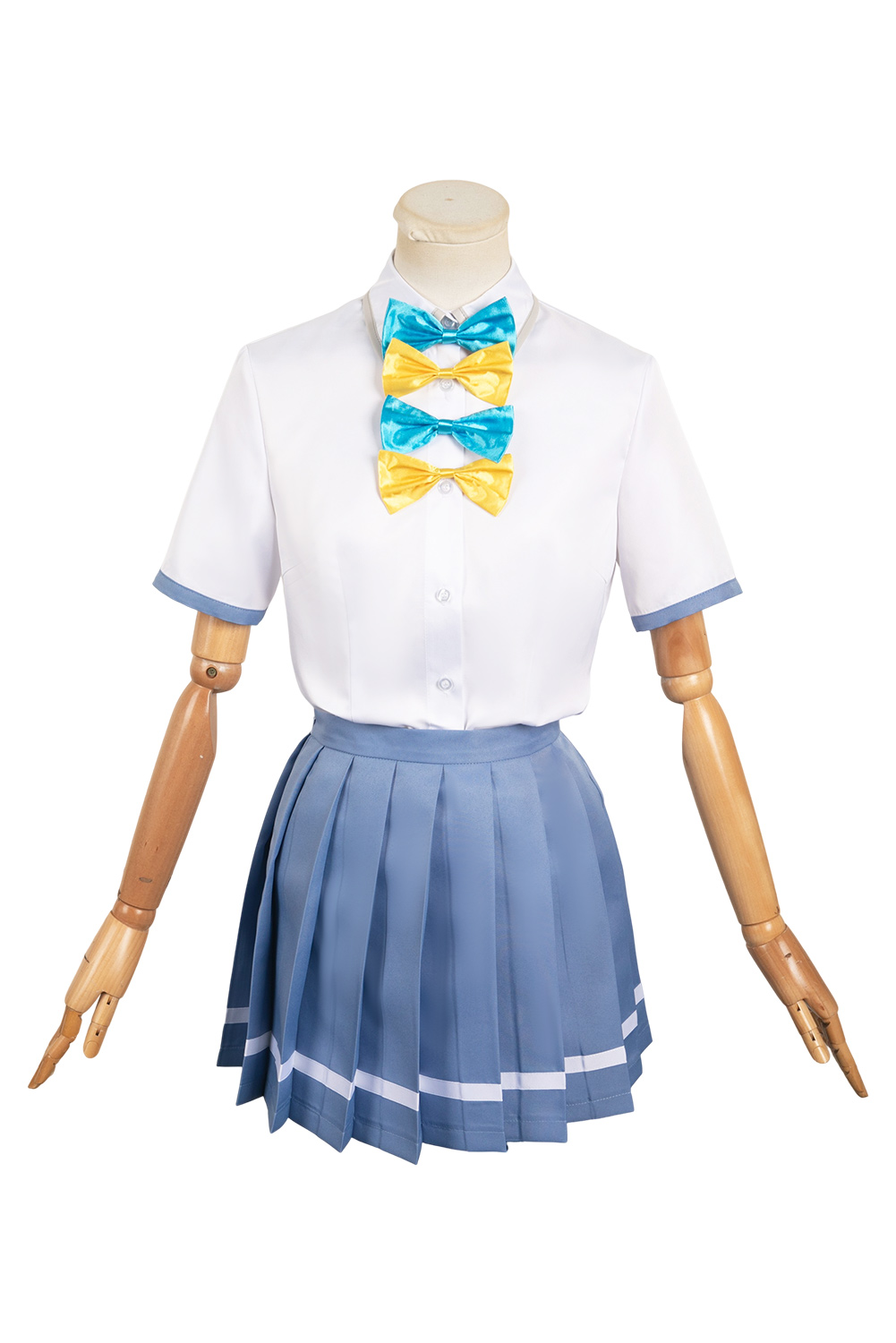 Anime Too Many Losing Heroines! Yanami Anna Women Blue Uniform Outfits Halloween Carnival Suit Cosplay Costume