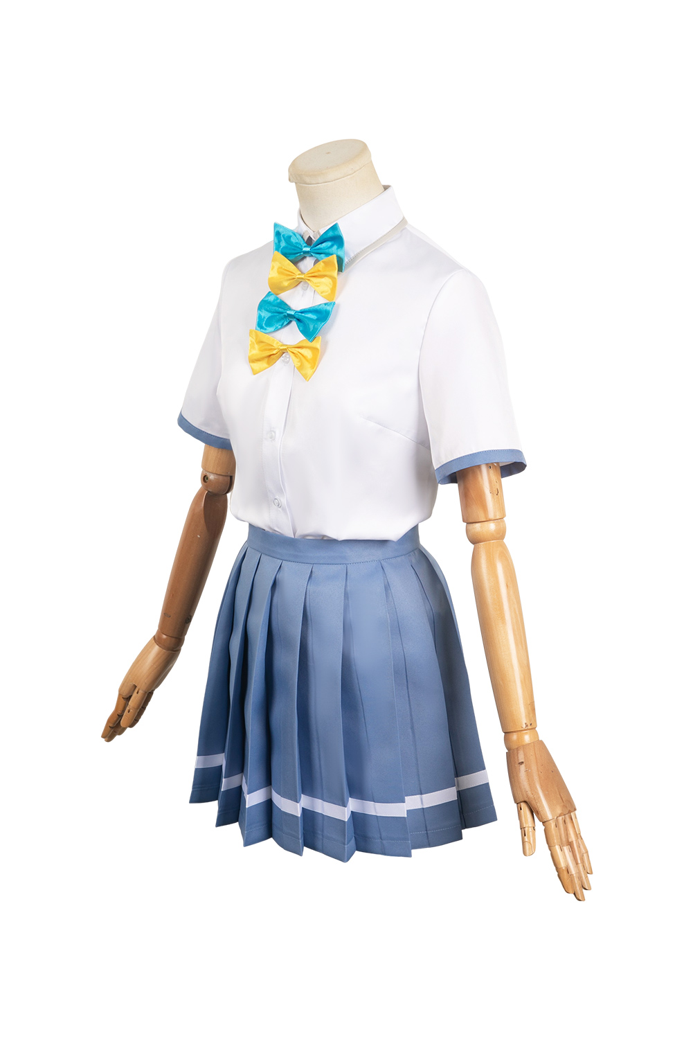 Anime Too Many Losing Heroines! Yanami Anna Women Blue Uniform Outfits Halloween Carnival Suit Cosplay Costume