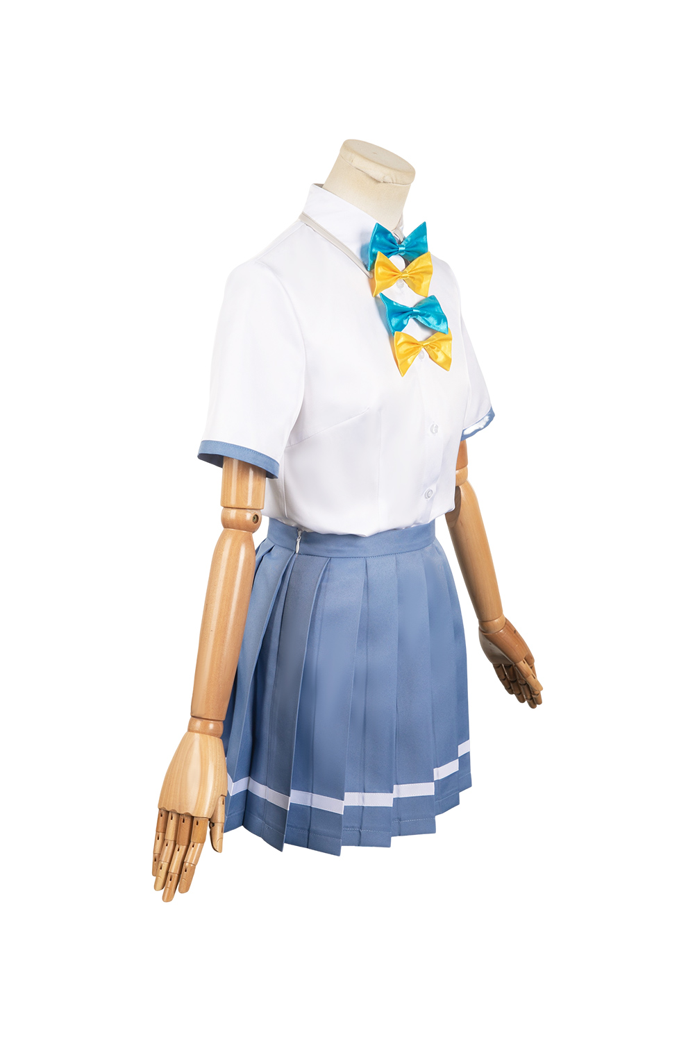 Anime Too Many Losing Heroines! Yanami Anna Women Blue Uniform Outfits Halloween Carnival Suit Cosplay Costume
