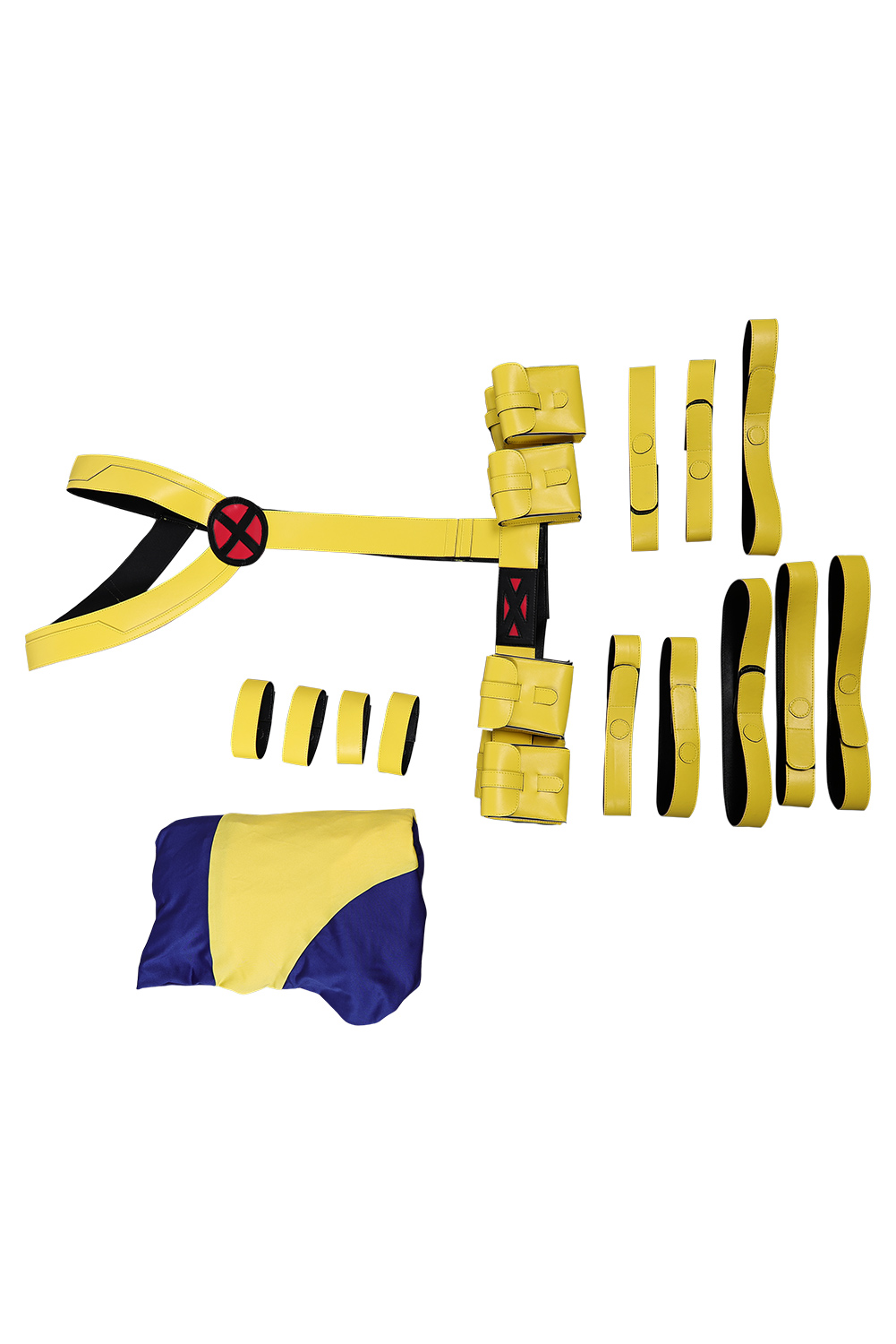 Anime X-Men 97 Cyclops Scott Summers Combat Uniform Jumpsuit Outfits Halloween Carnival Suit Cosplay Costume