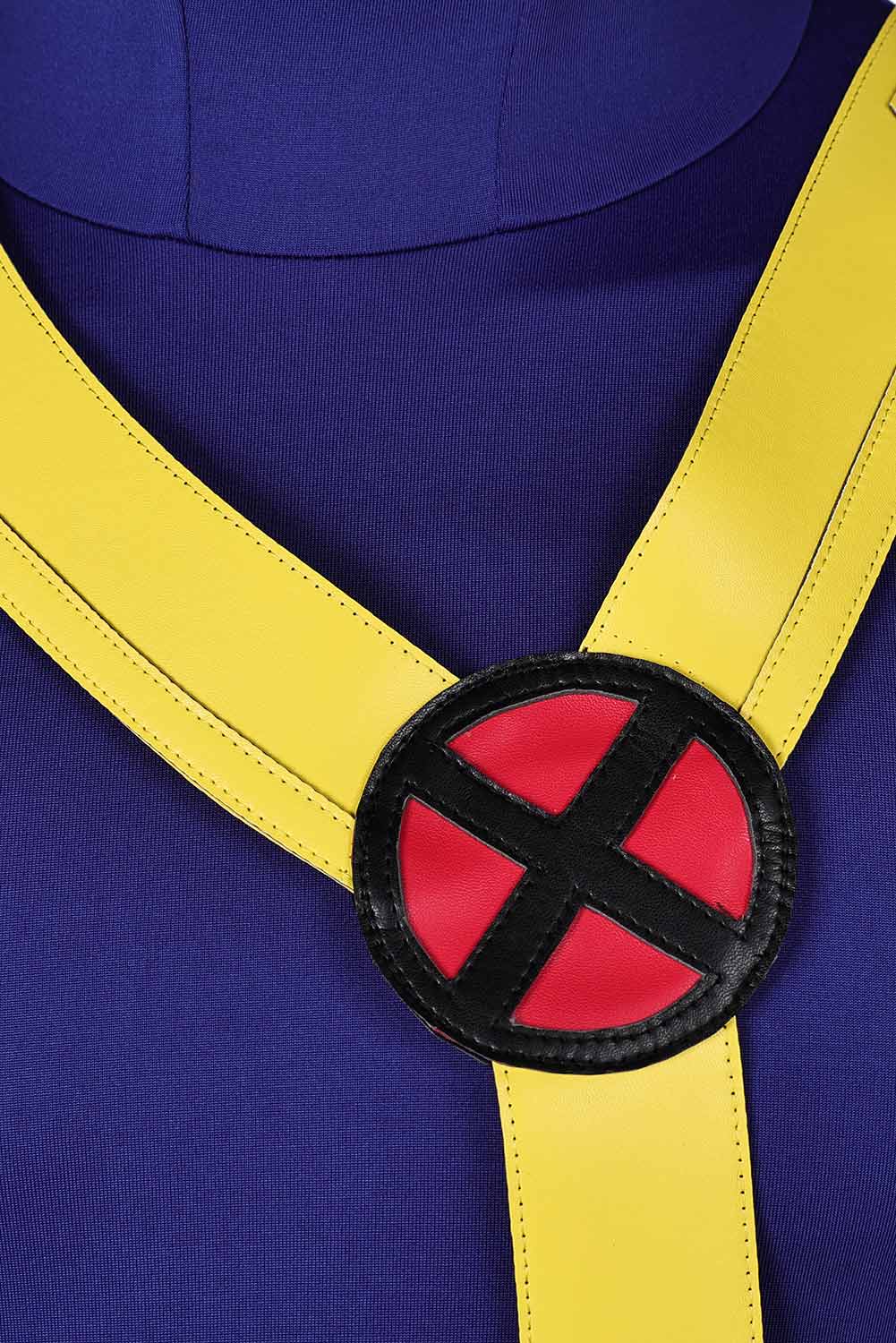 Anime X-Men 97 Cyclops Scott Summers Combat Uniform Jumpsuit Outfits Halloween Carnival Suit Cosplay Costume