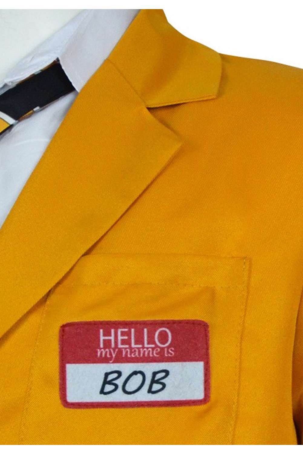 Beetlejuice 1989 Bob Shrinker Yellow Suit Outfits Halloween Carnival Suit Cosplay Costume