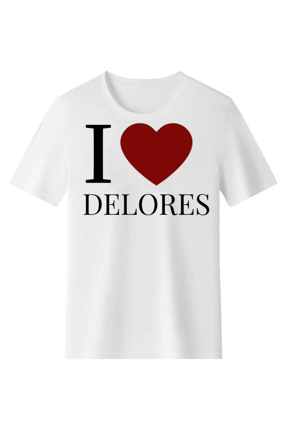 Beetlejuice 2 Rory I Love Delores Unisex T-shirt Outfits Halloween Carnival Suit Cosplay Costume