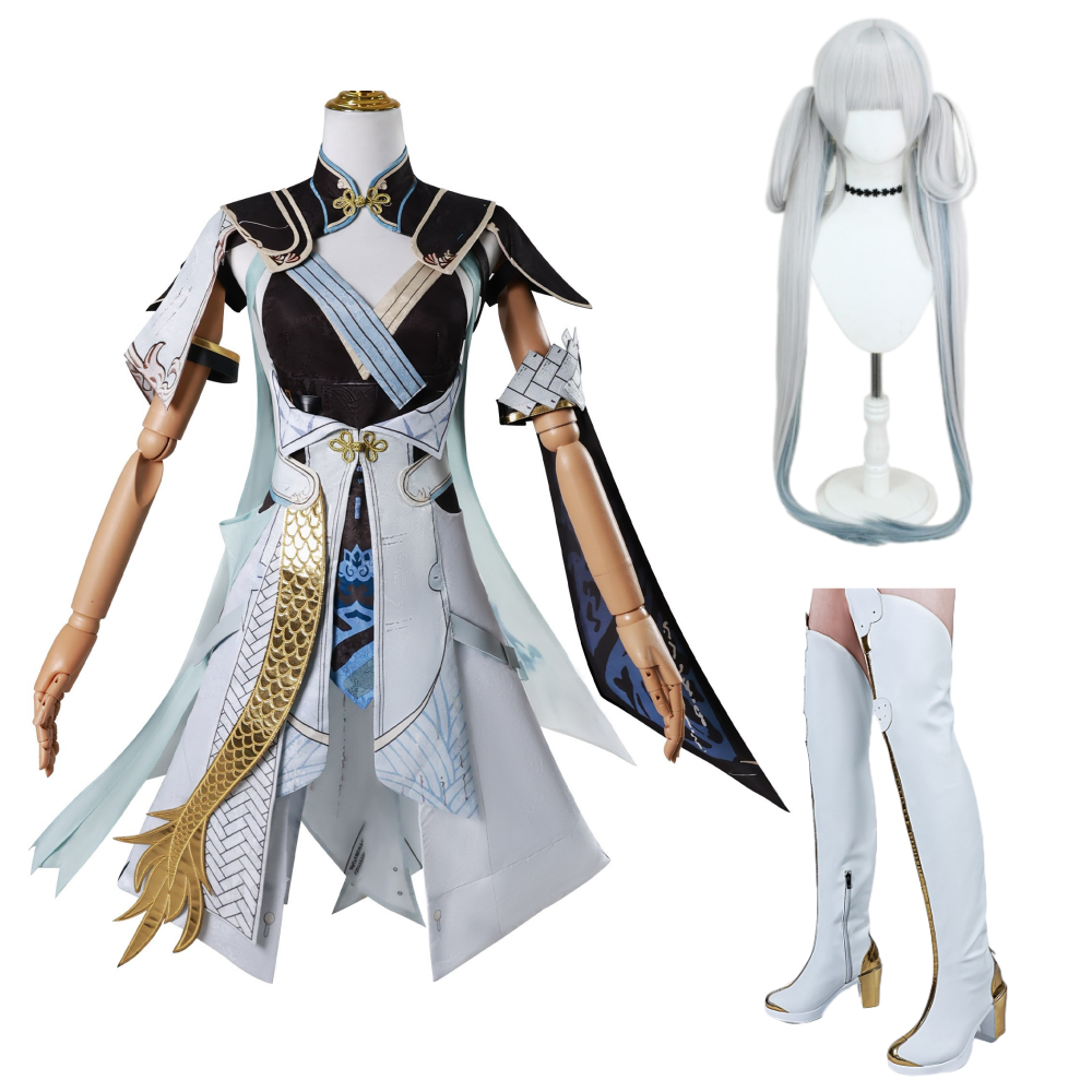 Wuthering Waves Jinhsi Fullset Outfits Halloween Carnival Cosplay Costume