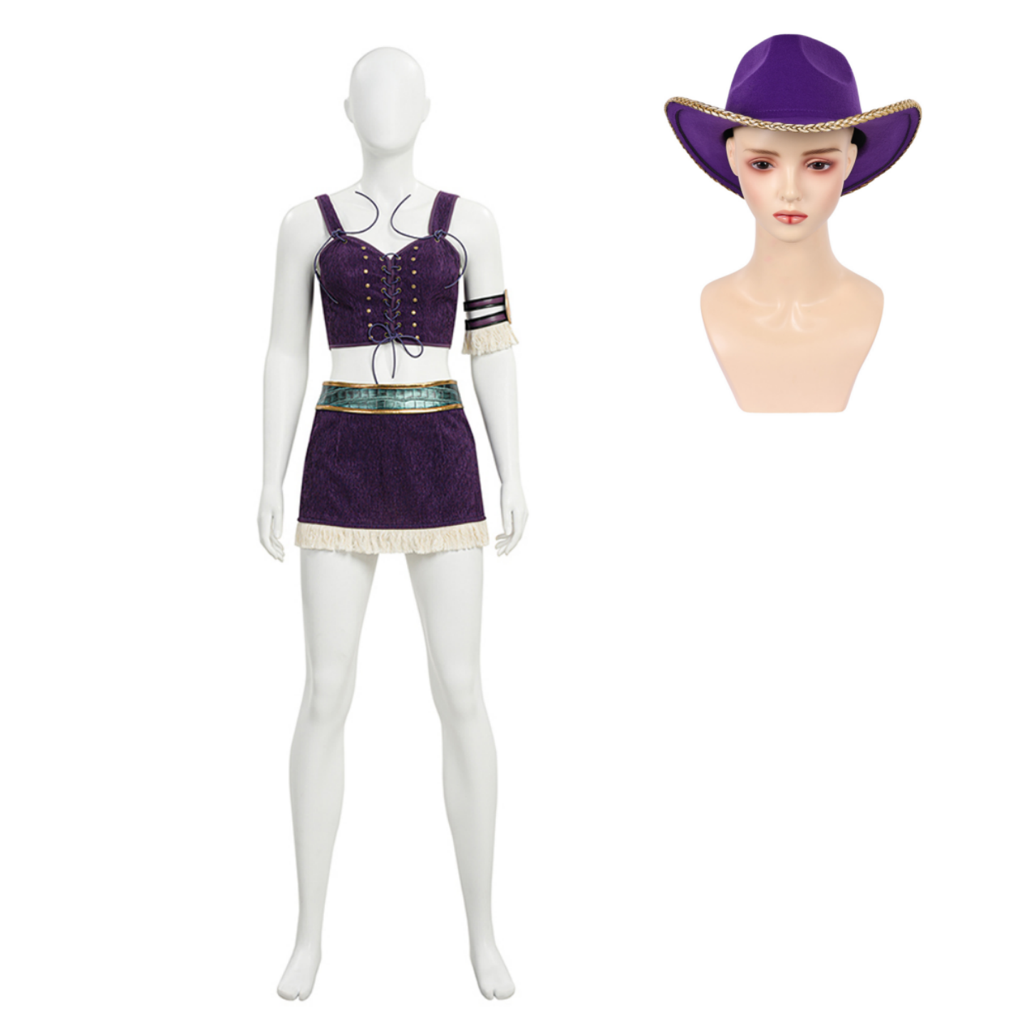 Niko Robin Cosplay Wig Heat Resistant Synthetic Hair Carnival Halloween Party Props