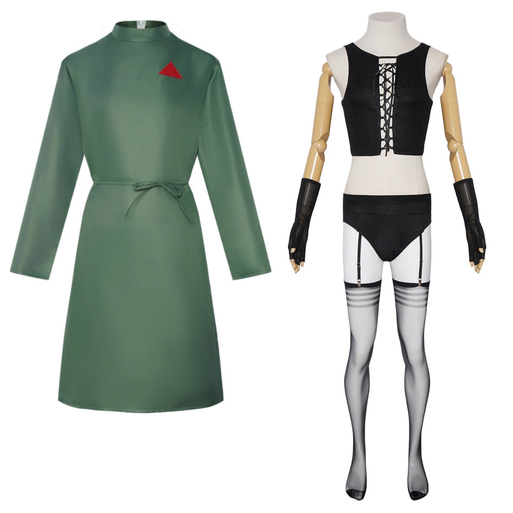 The Rocky Horror Picture Show Dr. Frank-N-Furter Green Coat  Halloween Carnival Cosplay Costume