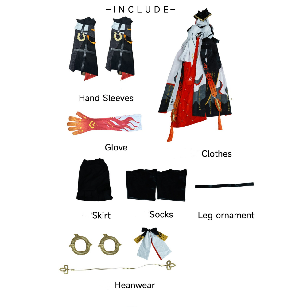 Wuthering Waves Changli Fullset Outfits Halloween Carnival Cosplay Costume