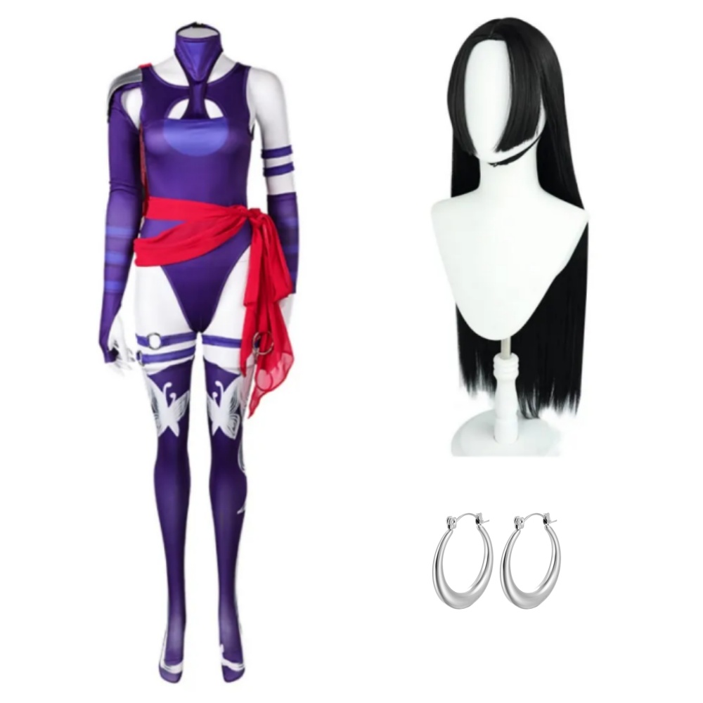 Rivals Psylocke Vengeance Skin Outfits Halloween Carnival Cosplay Costume