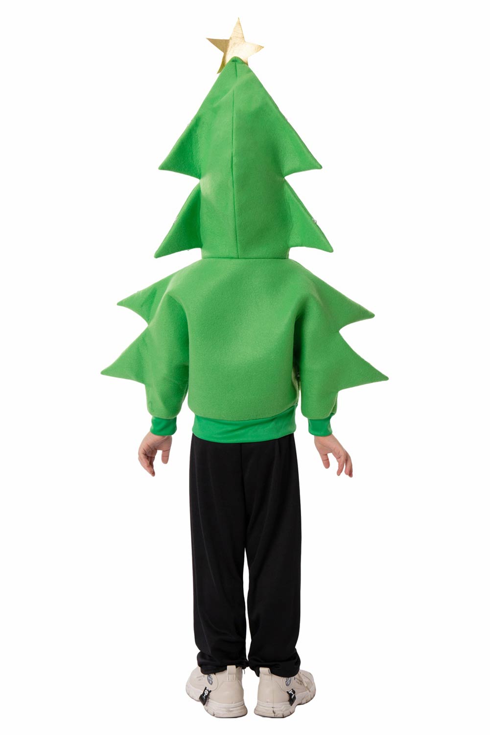 Christmas Tree Kids Children Jacket Outfits Halloween Carnival Suit Cosplay Costume