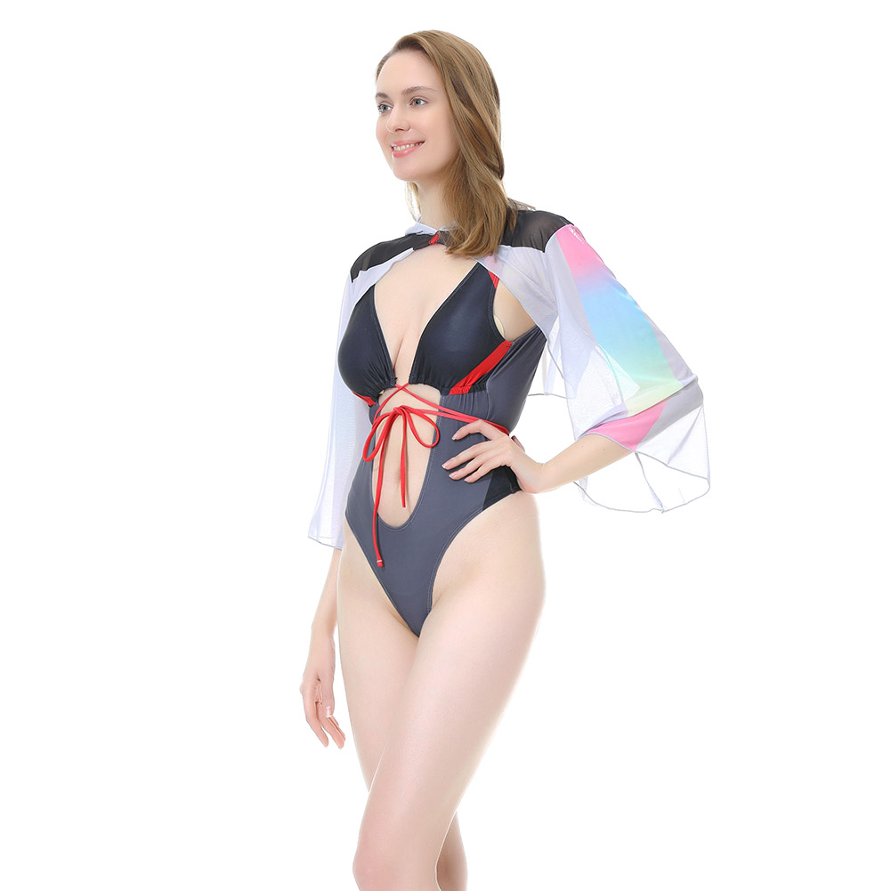 Cyberpunk: Edgerunner Lucy Cosplay Costume Swimsuit Cloak Outfits Halloween Party Suit UUstyle®