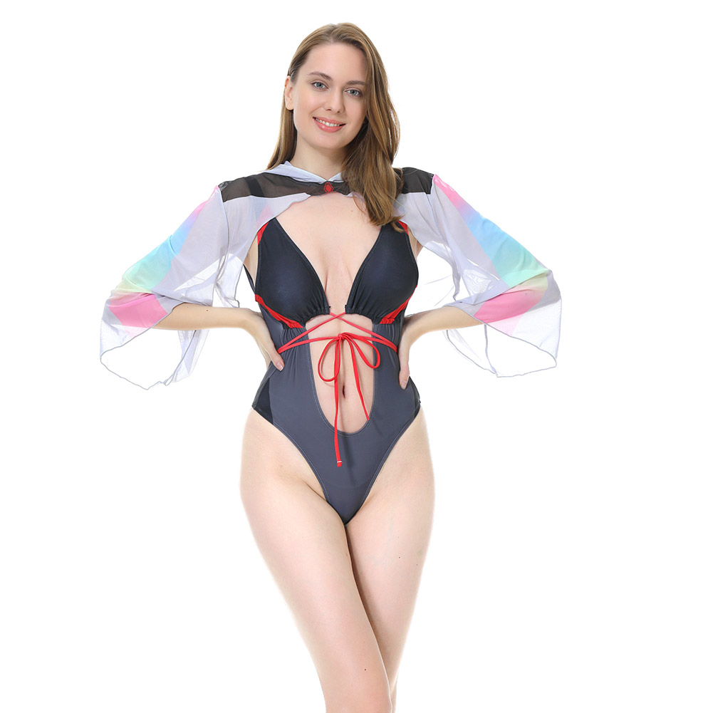 Cyberpunk: Edgerunner Lucy Cosplay Costume Swimsuit Cloak Outfits Halloween Party Suit UUstyle®
