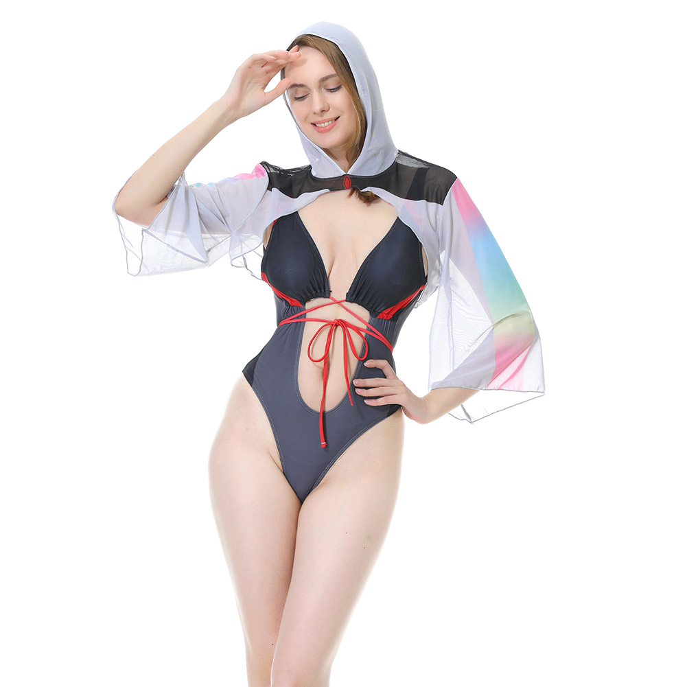 Cyberpunk: Edgerunner Lucy Cosplay Costume Swimsuit Cloak Outfits Halloween Party Suit UUstyle®