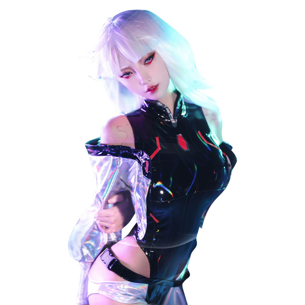 Cyberpunk: Edgerunners - Lucy Cosplay Costume Punk Outfits Halloween Carnival Suit