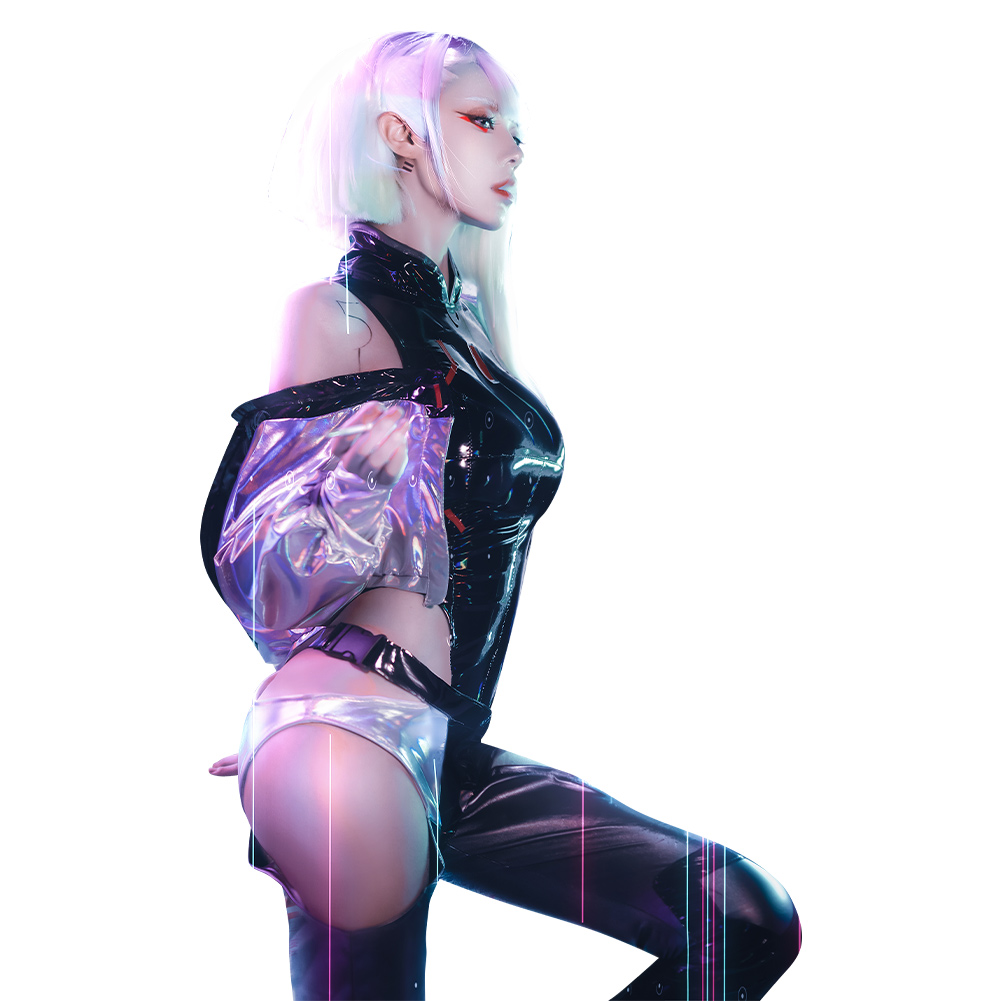 Cyberpunk: Edgerunners - Lucy Cosplay Costume Punk Outfits Halloween Carnival Suit
