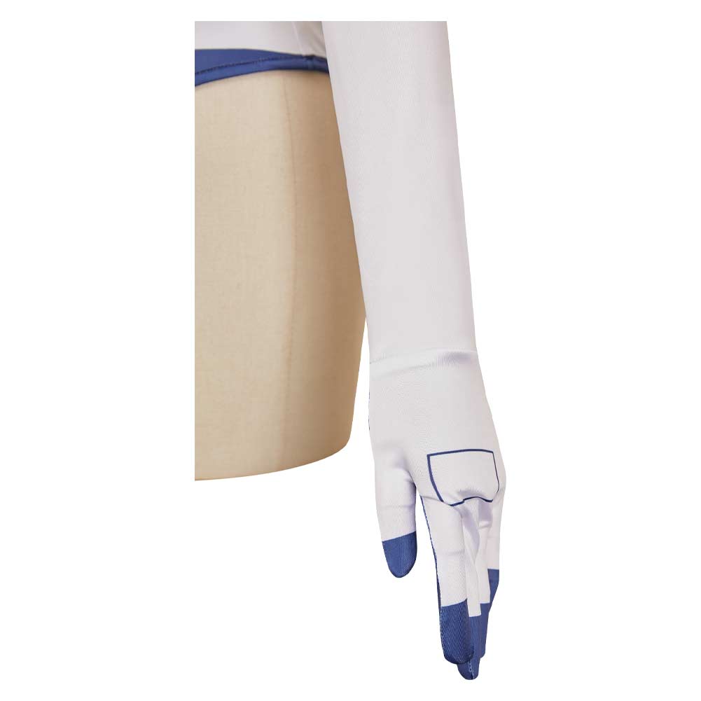 Dandadan Season 2 Vemola Woman White Junpsuit Halloween Carnival Party Cosplay Costume