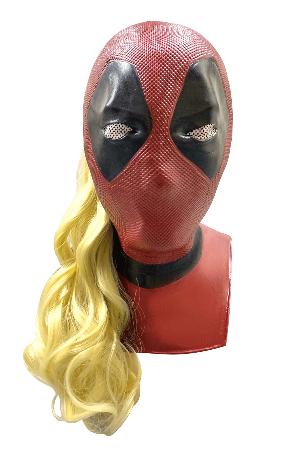 Deadpool & Wolverine Ladypool Cosplay Latex Masks With Wig Halloween Party Costume Props