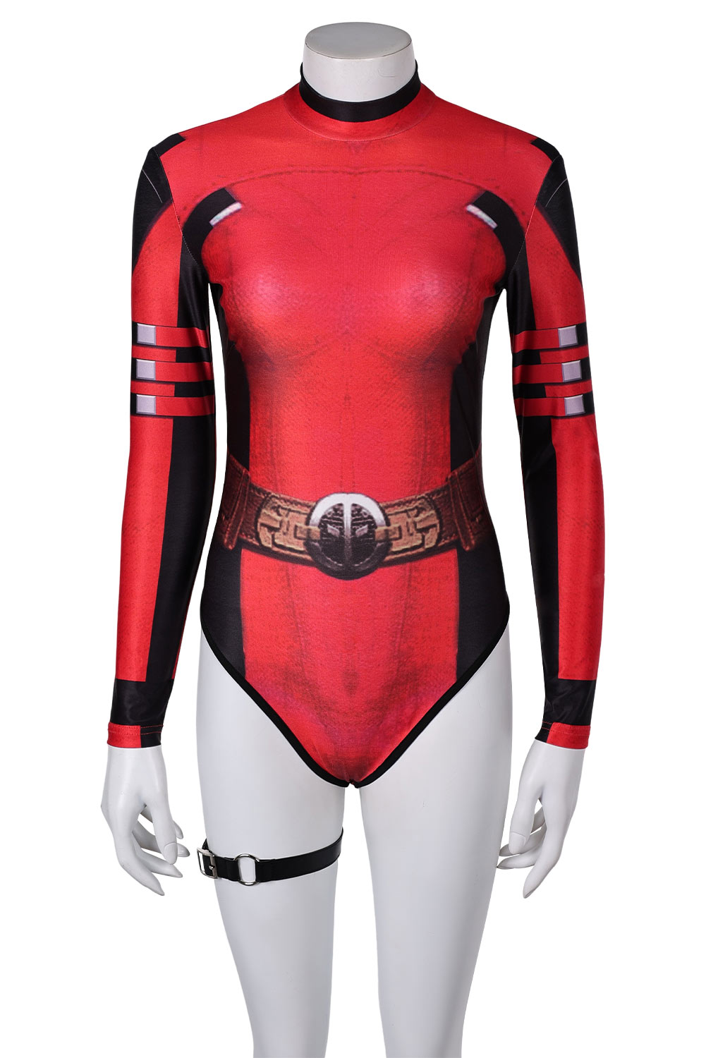 Deadpool & Wolverine Variants Lady Deadpool Red Swimsuit Outfits Halloween Carnival Suit Cosplay Costume
