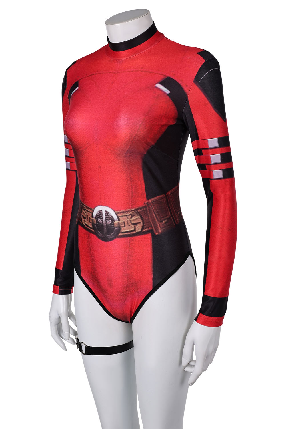 Deadpool & Wolverine Variants Lady Deadpool Red Swimsuit Outfits Halloween Carnival Suit Cosplay Costume