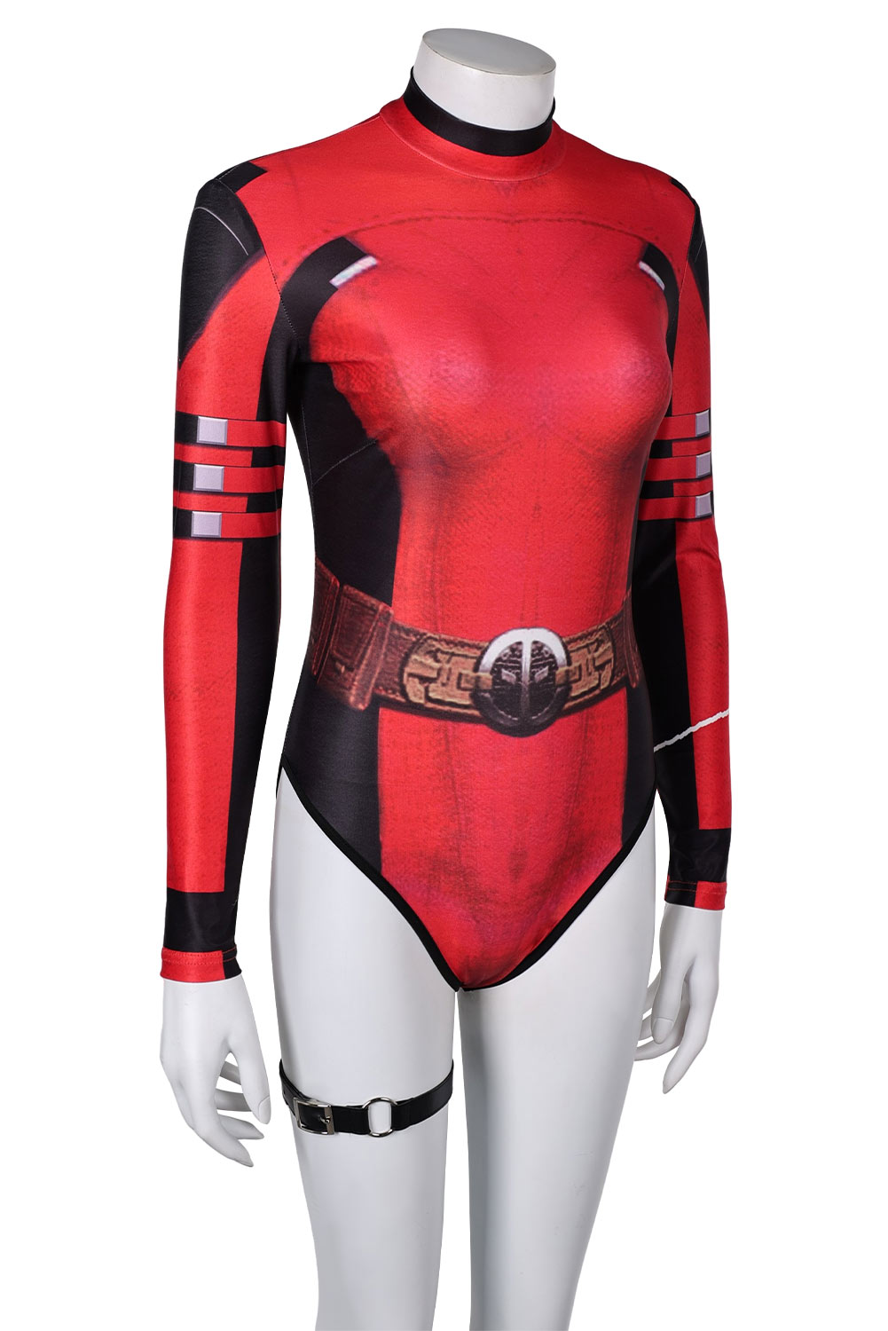 Deadpool & Wolverine Variants Lady Deadpool Red Swimsuit Outfits Halloween Carnival Suit Cosplay Costume
